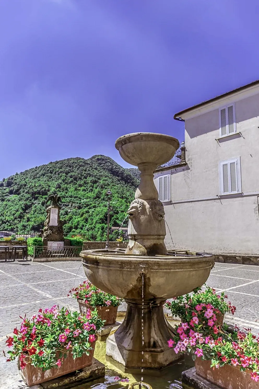 Fountain in the main Patrica square